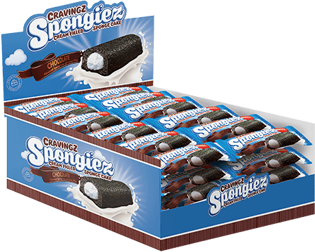 Cravingz Spongiez Chocolate Display Box